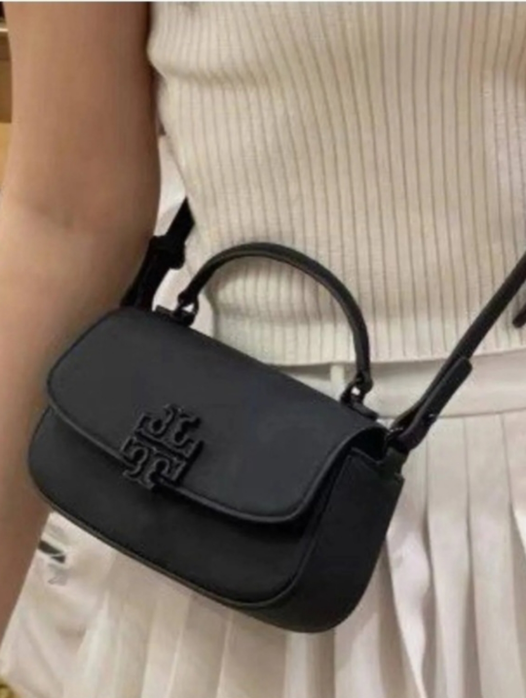 Tory Burch Britten Matte Mini Top Handle